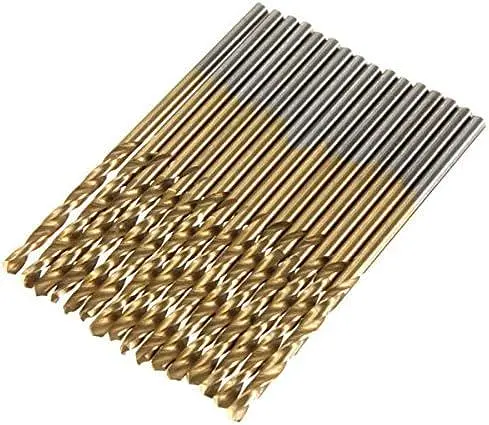 99 шт. 1,5 мм-10 мм набор сверл из титанового покрытия Hss Twist Drills - 2# - фото 3