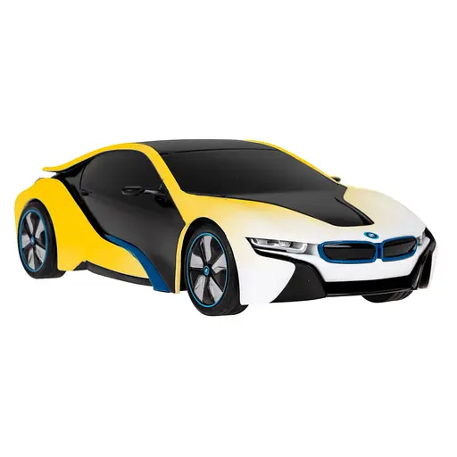 Машинка RASTAR BMW i8 змінний колір кузова + світлодіодні фари + 2,4 ГГц пульт 1:24 білий 48400-1 - фото 6