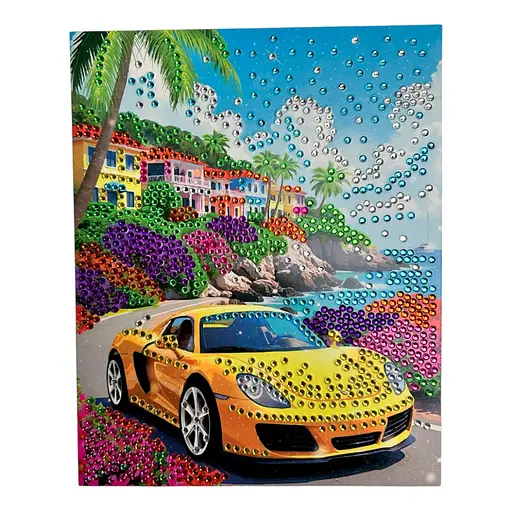 Набір для творчості Діамантова мозаїка "Діамантове шосе" Апельсин НТ-26-14 - фото 2