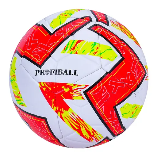 М'яч футбольний Bambi MS 4265(Red) 21,3 см, ПВХ, розмір 5, 380-400 грам - фото 1