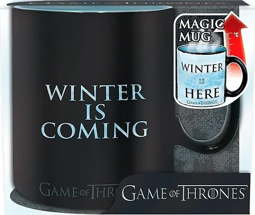 Чашка хамелеон AbyStyle GAME OF THRONES Winter Is Here (Гра Престолів) 460 мл - фото 3