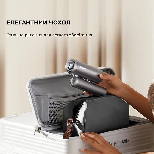 Фен Dreame Pocket AHD51 серый - фото 7