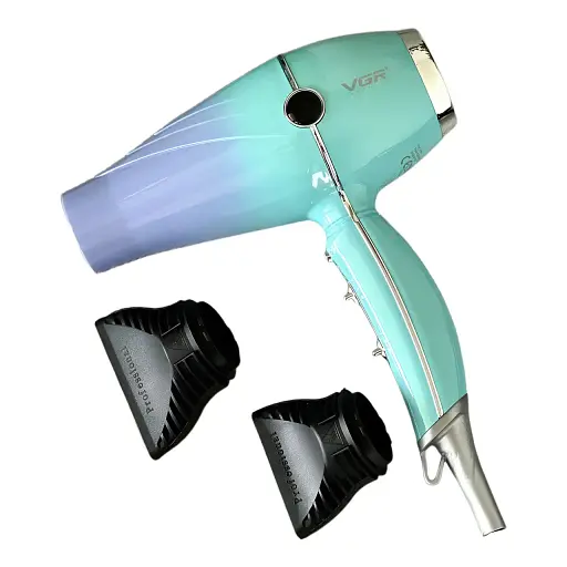 Фен для волосся VGR V-452 з 2 насадками 2400 Вт Sokany V452TU - фото 2