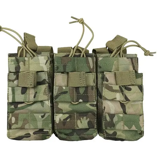 Подсумок под магазины АК Kombat UK Triple Duo Mag Pouch Мультикам (1000-kb-tdmp-btp)