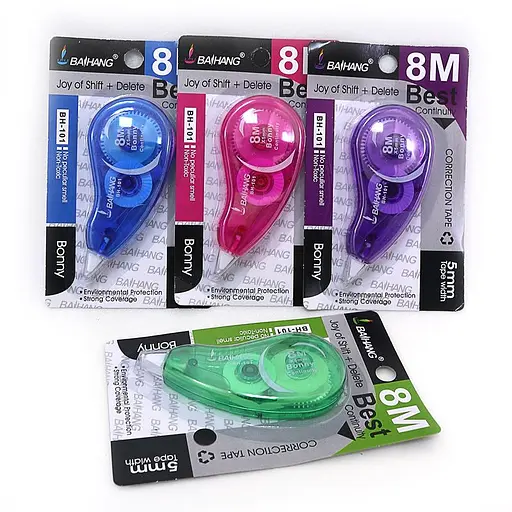 Коректор-стрічка, 8 м х 5 мм (В асортименті) - фото 2