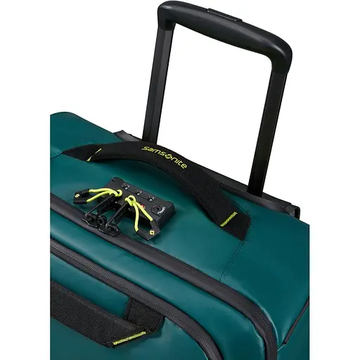 Сумка-Рюкзак На Колесах Samsonite ECODIVER DARK TEAL/LIME 55х40х25 KH7*71012 - фото 11