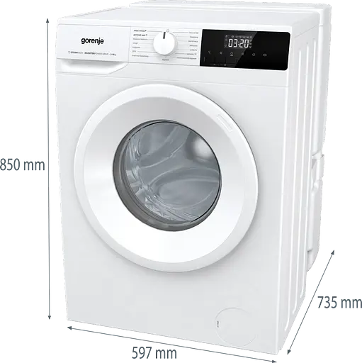 Пральна машина Gorenje WNHPI 62SCSIRV/UA автоматична (WFLP6012) (6922846) - фото 5