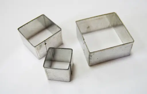 Набор катеров Квадратные 3 шт. - фото 1