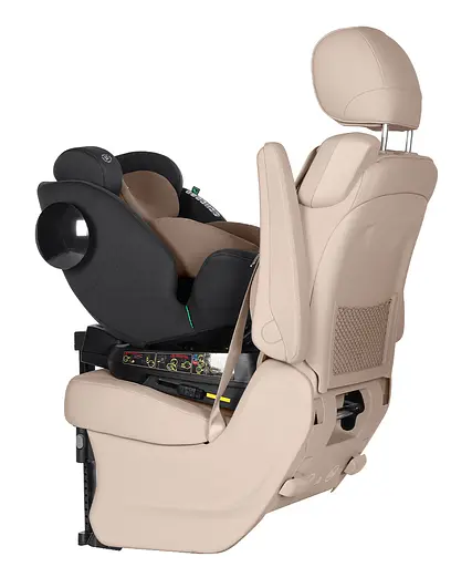 Автокрісло Carrello Genesis+ CRL-12807 Sand Beige з поворотом, опорною стійкою - фото 3