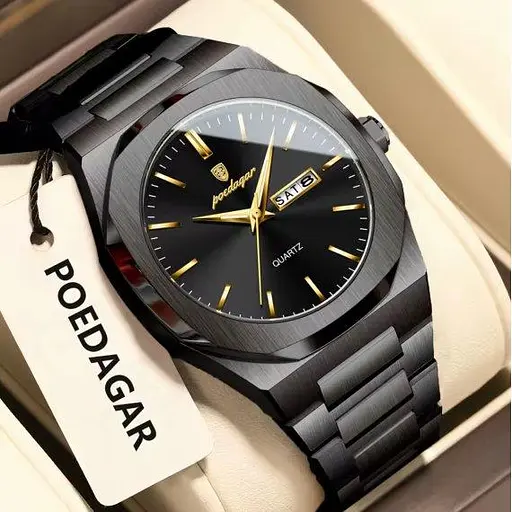 Часы мужские наручные Poedagar Amrest Черный - фото 3