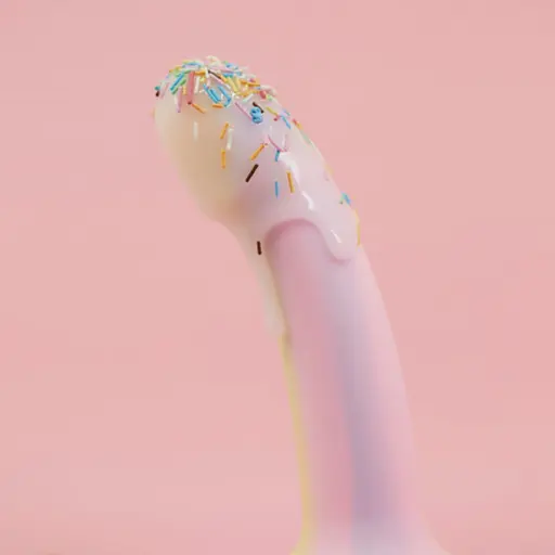 Неоновий фалоімітатор Love To Love Dildolls Fantasia 14.8 см райдужний - фото 5