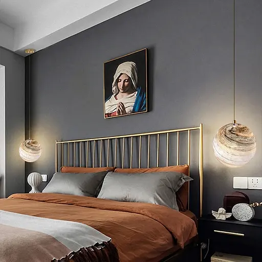 Підвісний світильник Planet pendant ensemble в стилі модерн d20 см Line.F MJ 81-200 - фото 8