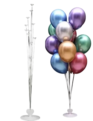 Подставка-держатель для воздушных шаров пластиковая на 11 шт., 100 см