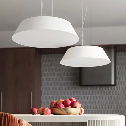 Подвесной светильник LED в белом корпусе Line.F 12107 P WT - фото 1