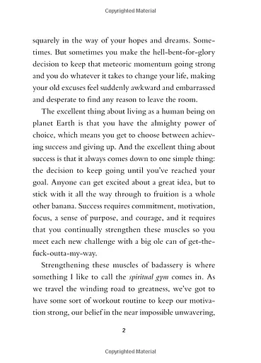You Are a Badass Every Day. How to Keep Your Motivation Strong, Your Vibe High, and Your Quest for Transformation Unstoppable - фото 4