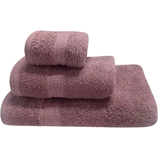 Рушник  банний Soho Promo бавовна 100% 70х140 см Plum упаковка 3 шт.
