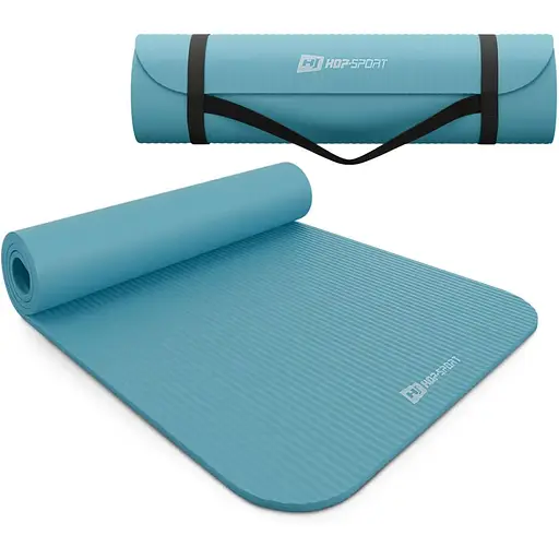Коврик для йоги Hop-Sport HS-NB015GM NBR 1,5см світлий морський - фото 6