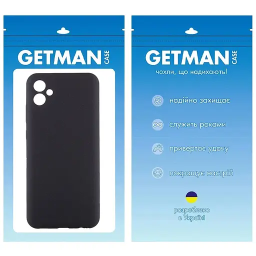 Чохол TPU Getman Liquid Silk Full Camera для Samsung Galaxy A04 Чорний / Black - фото 7