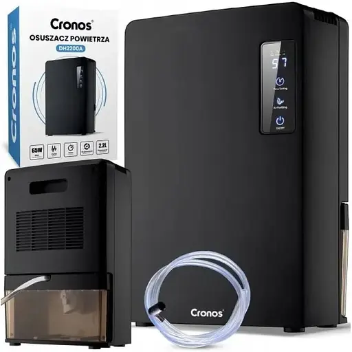 Осушувач повітря Cronos DH2200A 2.2L Black - фото 1