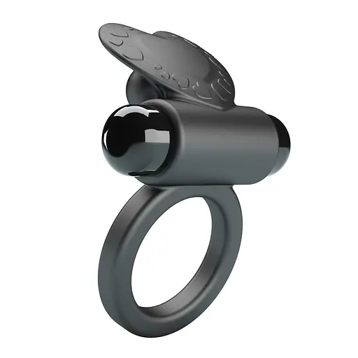 Виброкольцо Pretty Love Vibrant Penis Ring Debonaire 8.5 см черный - фото 5