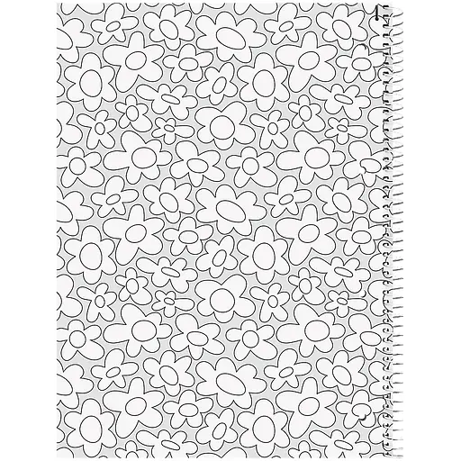 Колледж-блок Brunnen А4 Premium Happy Hippie клетка 80 листов (10-679 28 422) - фото 3