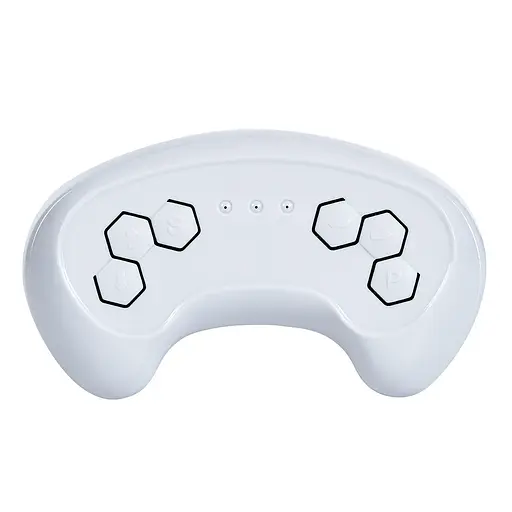 Дитячий квадроцикл Bambi M 5732EBLR-6 2-в-1 з батьківською ручкою, пультом керування, музикою, світлом, жовтий - фото 2