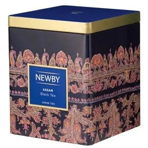 Чай чорний Newby Ассам ж / б 125 г (130010А) - фото 1