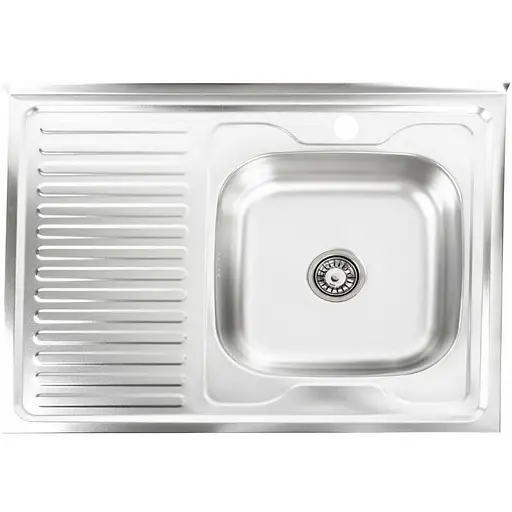 Кухонна мийка Platinum 8060 сатин (SP000000593) - фото 1