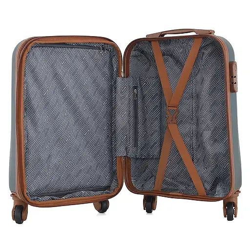 Валіза Semi Line 18" S Green-Grey (T5584-1) - фото 3