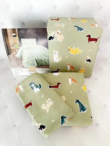 Постільна білизна Green Dog Фланель Cotton Collection pbe0051281 - фото 2