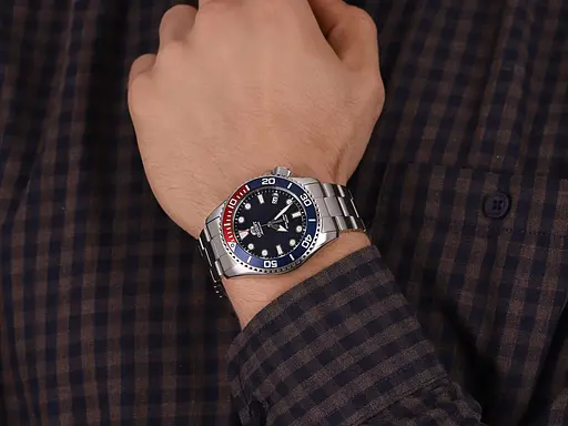 Часы Orient Triton Pepsi RA-AC0K03L10B - фото 2