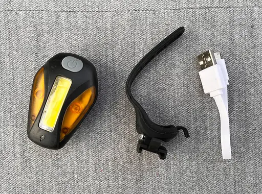 Вело фара мигалка RPL-2267 велосипедный задний аккумуляторный фонарь габаритный огонь 5 разных режимов - фото 5