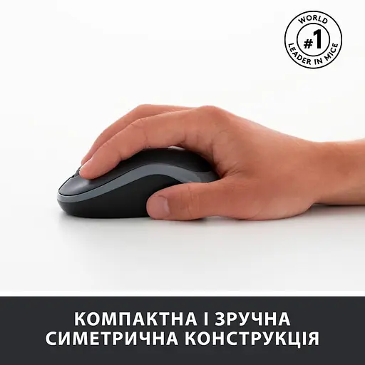 Комплект (клавіатура + миша) Logitech MK270 Wireless UA Black (920-004508) - фото 3