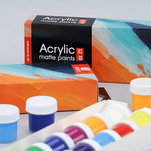 Набір акрилових фарб Arteo Art матовий 12x10 мл - фото 4