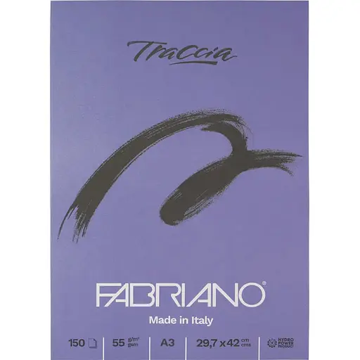 Блок бумаги для графики и каллиграфии Fabriano Traccia А3 5 5г/м2 150 листов - фото 7