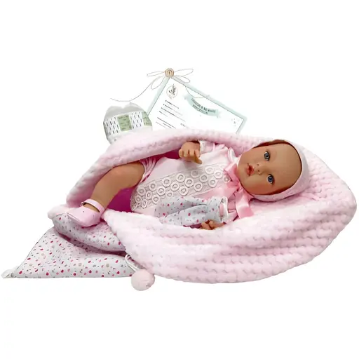 Лялька Nines d'Onil Сюзетт Reborn преміум 48 см (252)