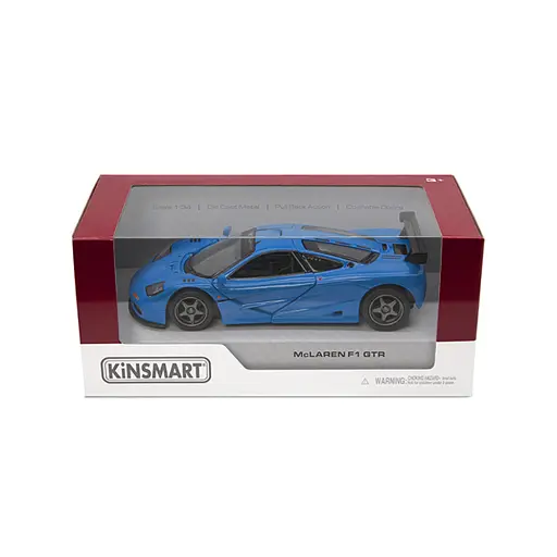 Металева інерційна легкова модель McLaren F1 GTR 1995 5", відкриваються двері (В асортименті) - фото 2