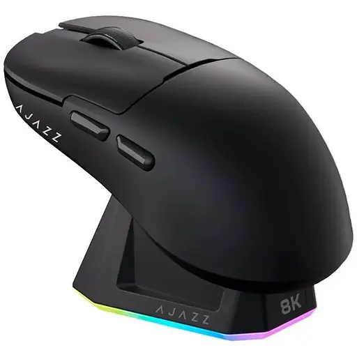 Мишка Ajazz AJ159PRO Wireless/Bluetooth/USB Charging Dock Black (AJ159-PRO-B) - фото 1