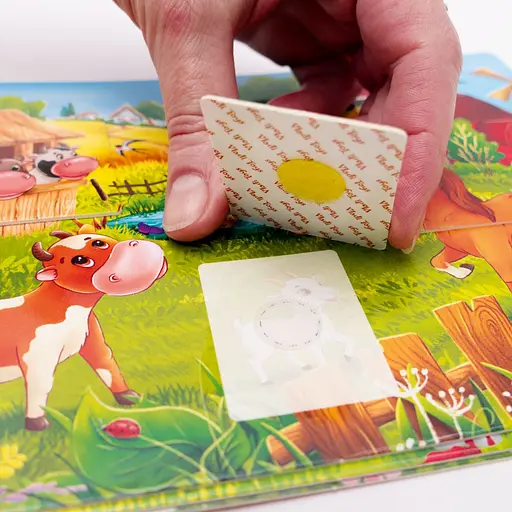 Розвиваюча гра Vladi Toys з липучками. Бізі бук. Для малят (VT1310-07) - фото 4