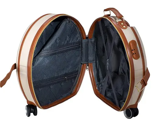 Валіза Semi Line 24" (M) Ecru/Brown (T5670-3) (DAS302667) - фото 2