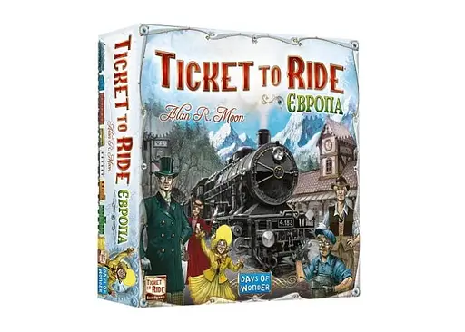 Настільна гра Lords of Boards Квиток на поїзд: Європа (Ticket to ride: Europe) (укр.) (DOW7202UK)