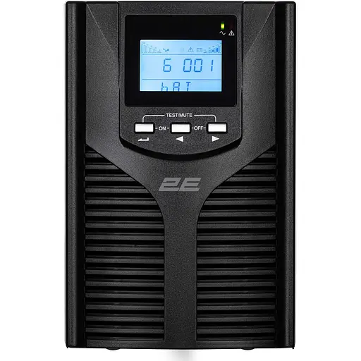 Источник бесперебойного питания 2E OD1000, 1000VA/900W, LCD, USB, 2xSchuko - фото 2