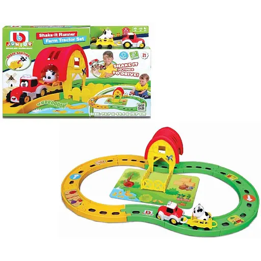 Набір ігровий Bb Junior Farm Tractor Set Shake-it Runner (16-88619)