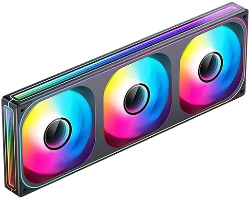 Вентилятор JONSBO ZB-360B (3in1) ARGB Black (ZB-360B Black)