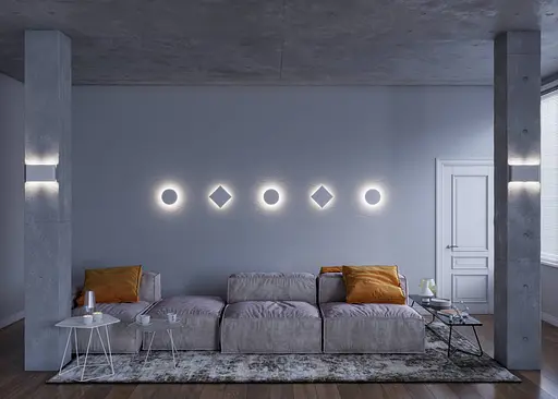 Настінний світильник SV1009-4 WH - фото 3