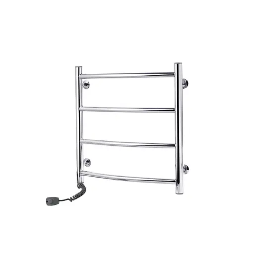 Полотенцесушитель электрический Kroner Дуга ДД06EL 500x500/4 EL CV017220, Хром, Левое - фото 1