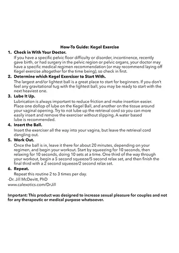 Вагінальні кульки CalExotics Kegel Training Set Lemon, 19 см, жовтий - фото 7