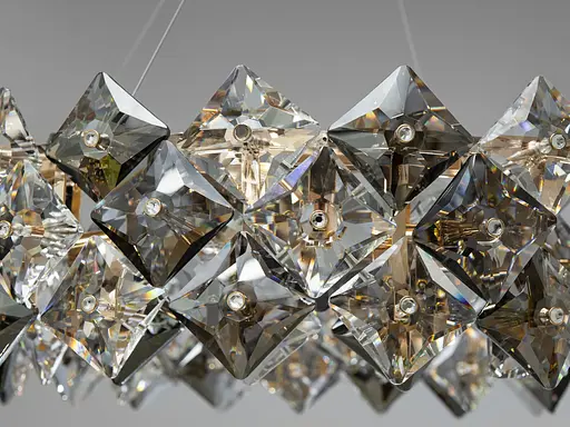 Впечатляющая новинка хрустальная люстра на 10 ламп. - фото 4