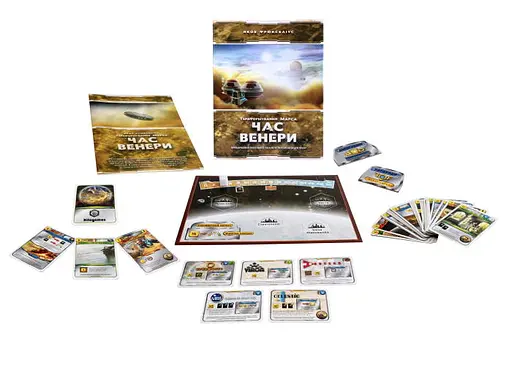 Настольная игра Kilogames Покорение Марса: Проект Венера (Terraforming Mars: Venus Expansion) (укр.) (KG-1720) - фото 10