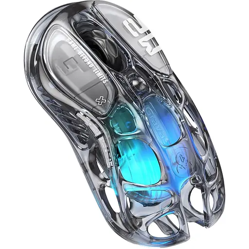 Миша Gravastar Mercury M2 Transparent Black (GRAVASTARM2_XTAL_BLK) [137940] - фото 2